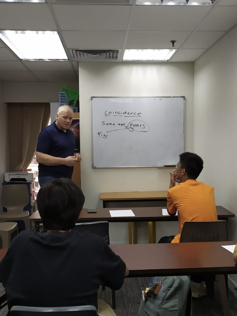 David 英國外籍英語導師上課實況